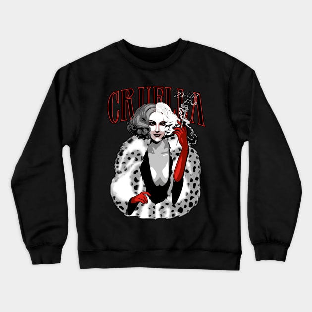 Lady Sinister Crewneck Sweatshirt by Heymoonly